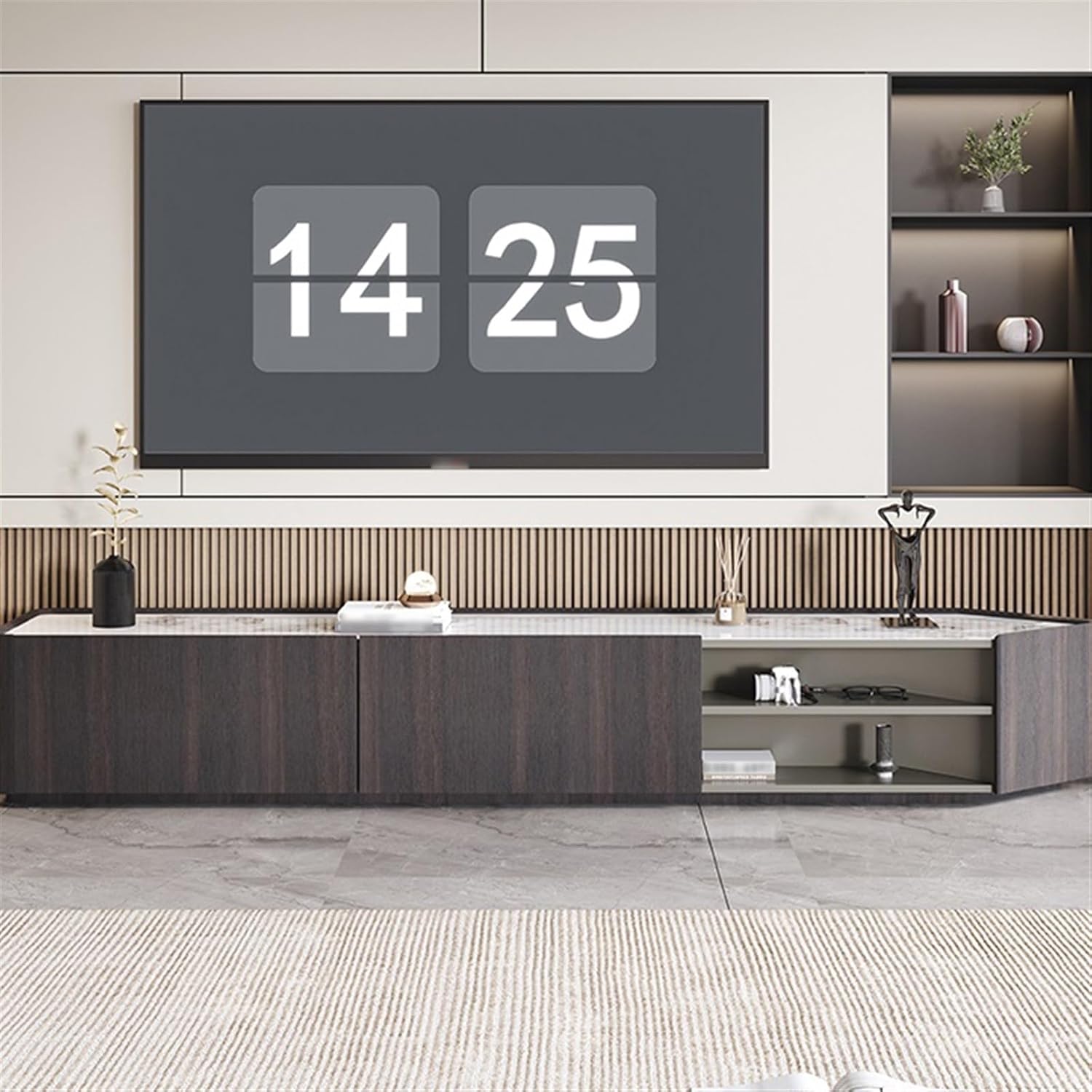 ユニバーサルテレビスタンド 寝室用テレビスタンド モバイルテレビ